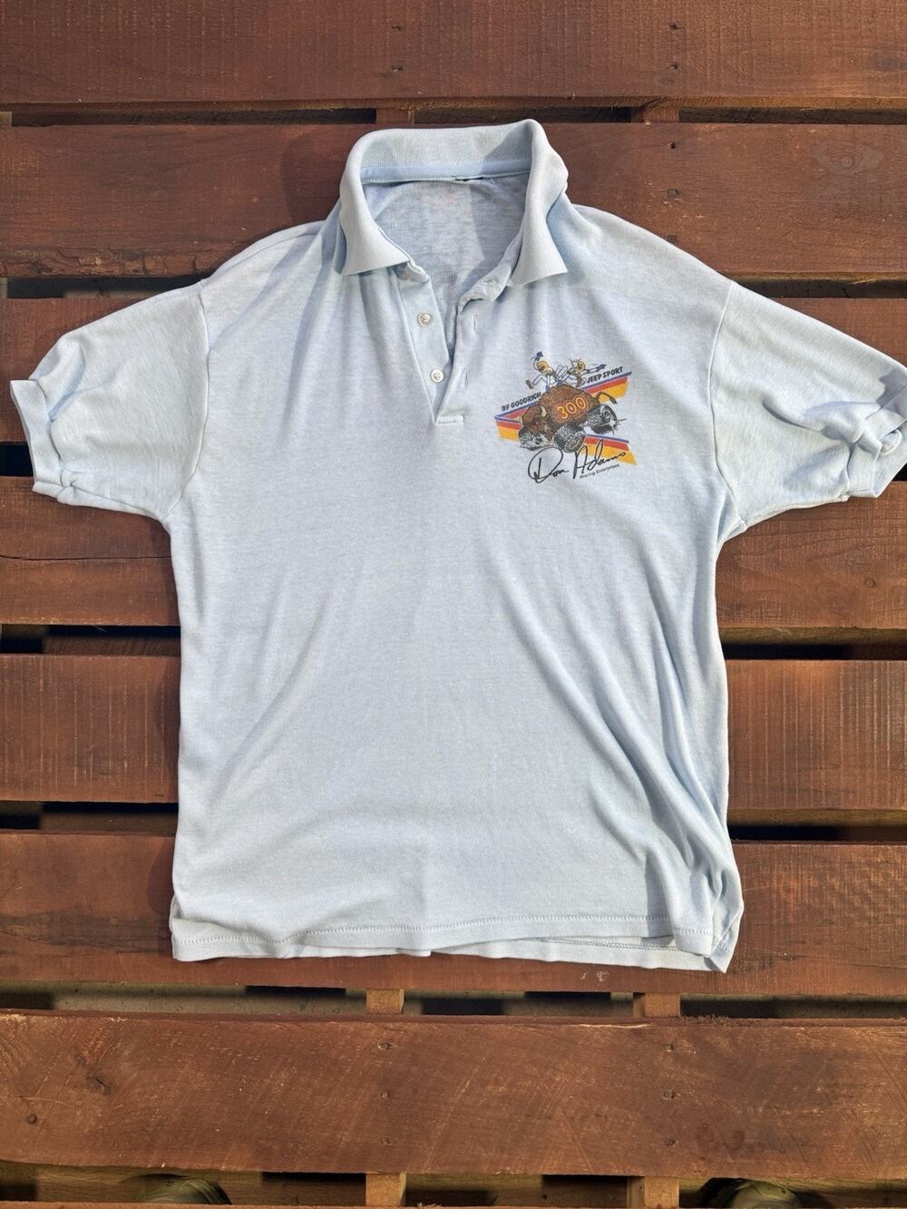 Vintage Don Adams Racing Enterprises BF Goodrich Jeep Sport 300 Polo Shirt